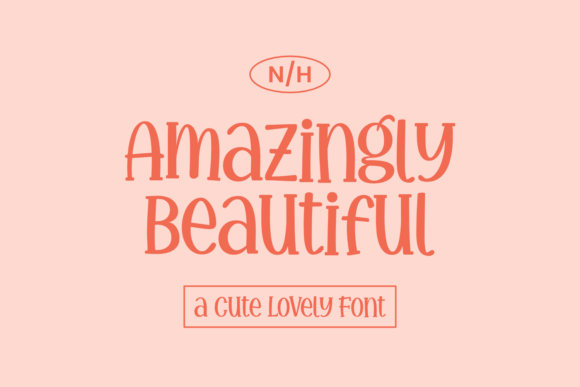 Amazingly Beautiful: The Whimsical Display Font for Creative Projects