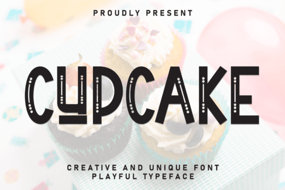 Cupcake: A Sweet Typography Solution for Modern Design