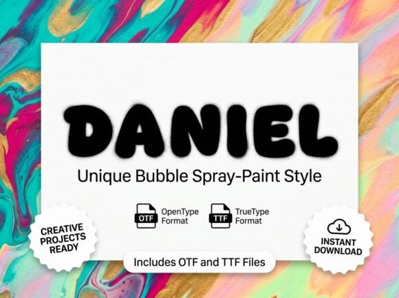 Daniel: A Bold Font for Impactful Visual Design