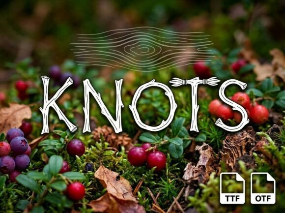 Knots: The Decorative Font for High-Impact Design