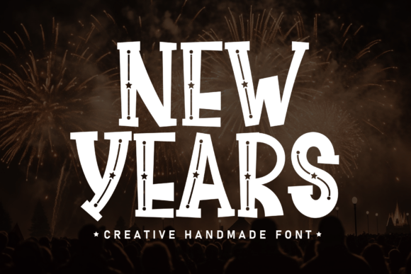 The Perfect New Year's Typography for Joyful Design